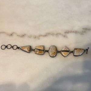 Elegant Gold and Silver Women's Bracelet